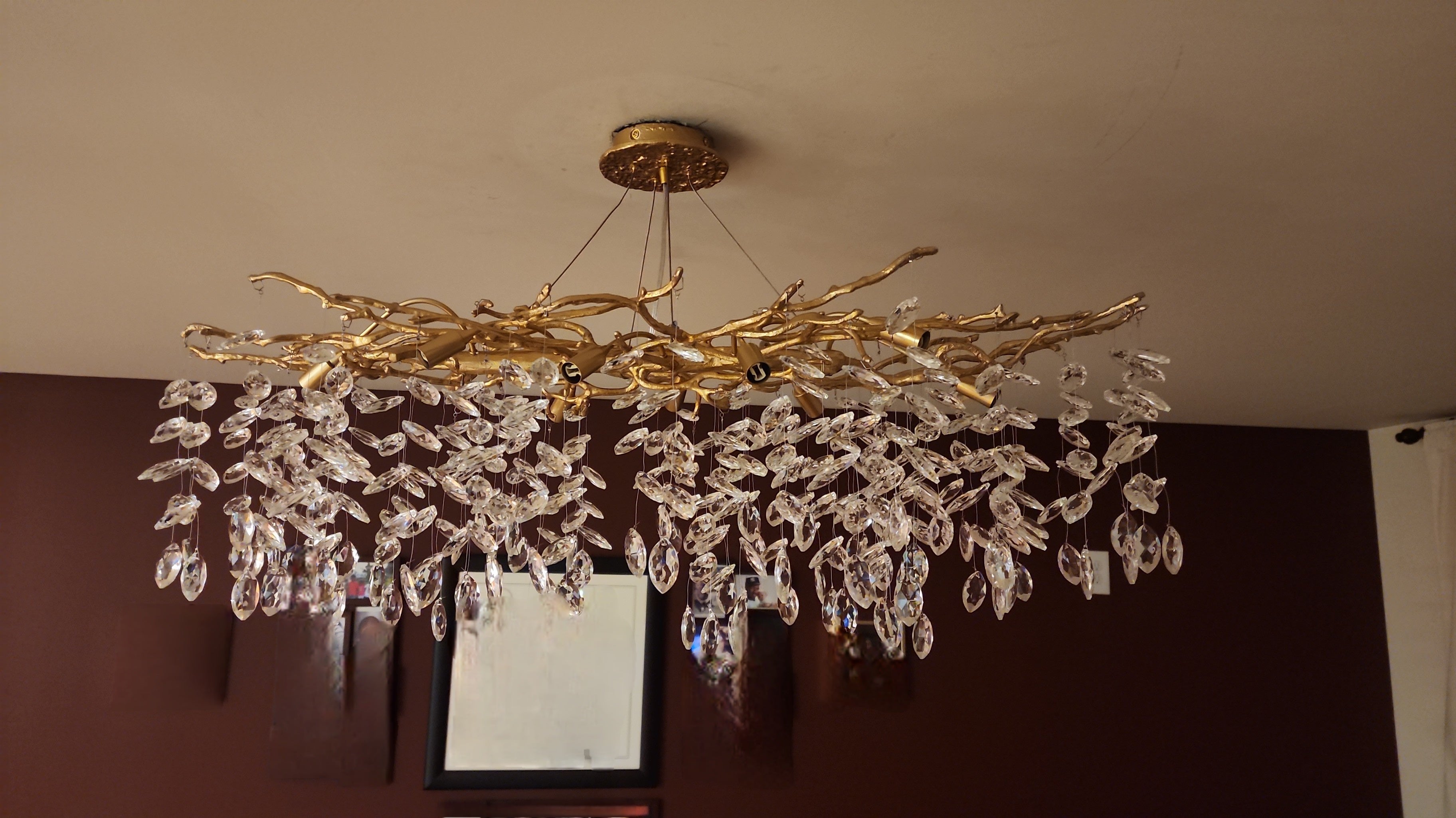 Elegant Branch Chandelier Modern Ceiling Light