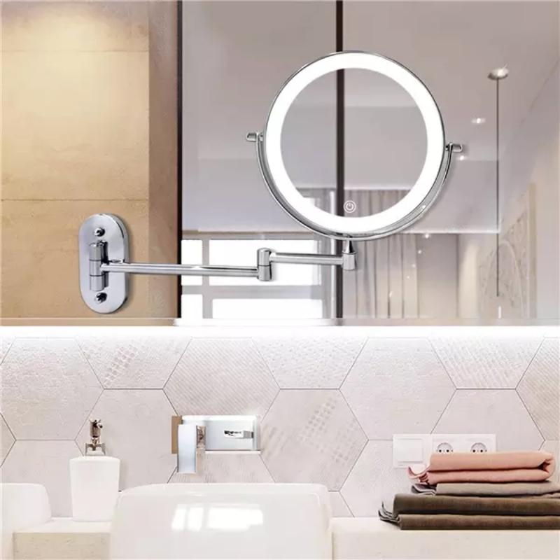 Rechargeable LED Makeup Mirror Illuminated Magnifying Mirror