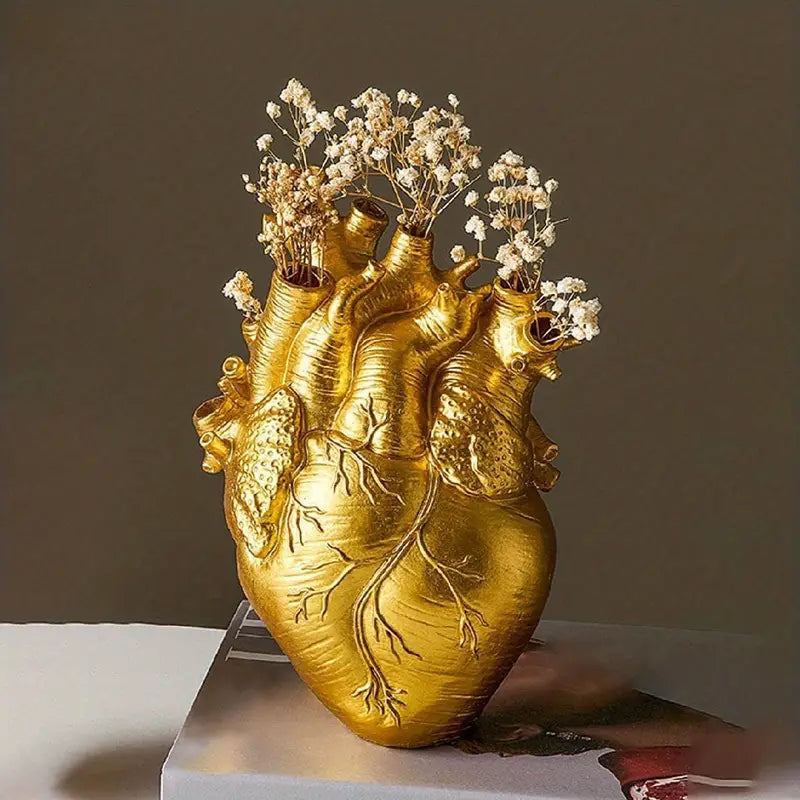 Hartvorm vaas anatomisch ontwerp