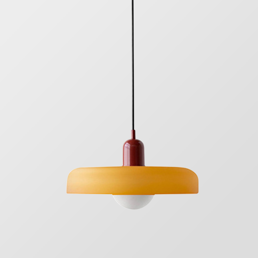 VitraLumo Gekleurde Glaslamp in Bauhaus Stijl