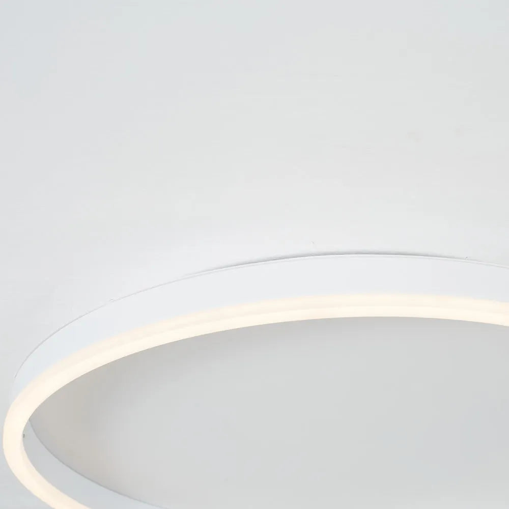 Round LED Flush Mount Ceiling Light for Living Room