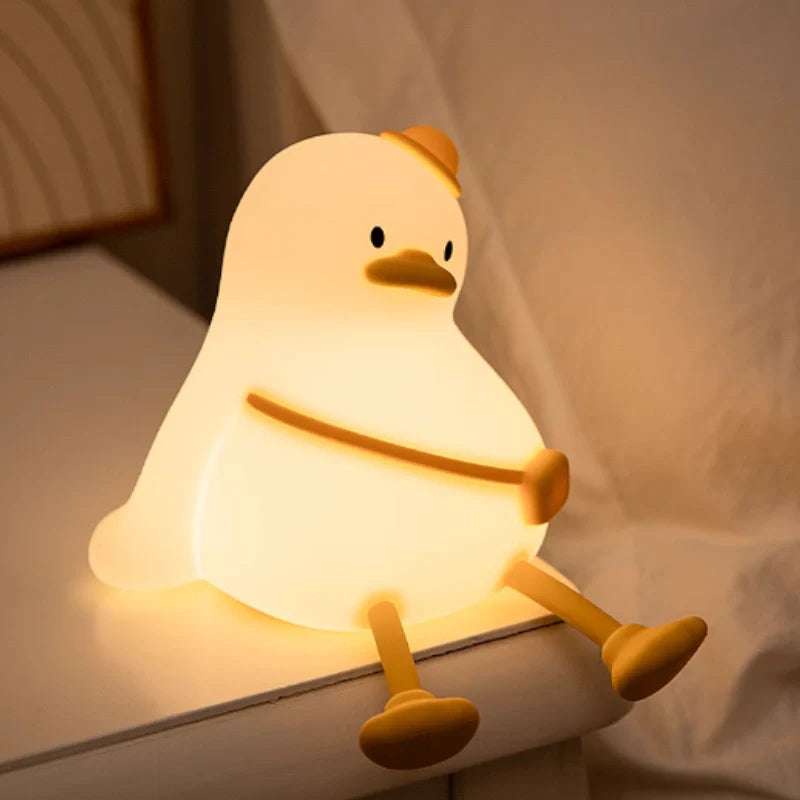 Tap Buddies Table Lamp Light Adorable Touch-Control Bedside Lamp