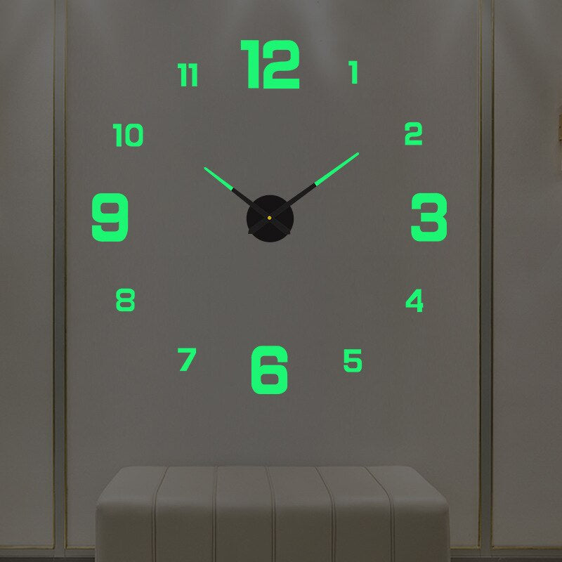 Creative Design Wall Clock Stylish Quartz Home Décor