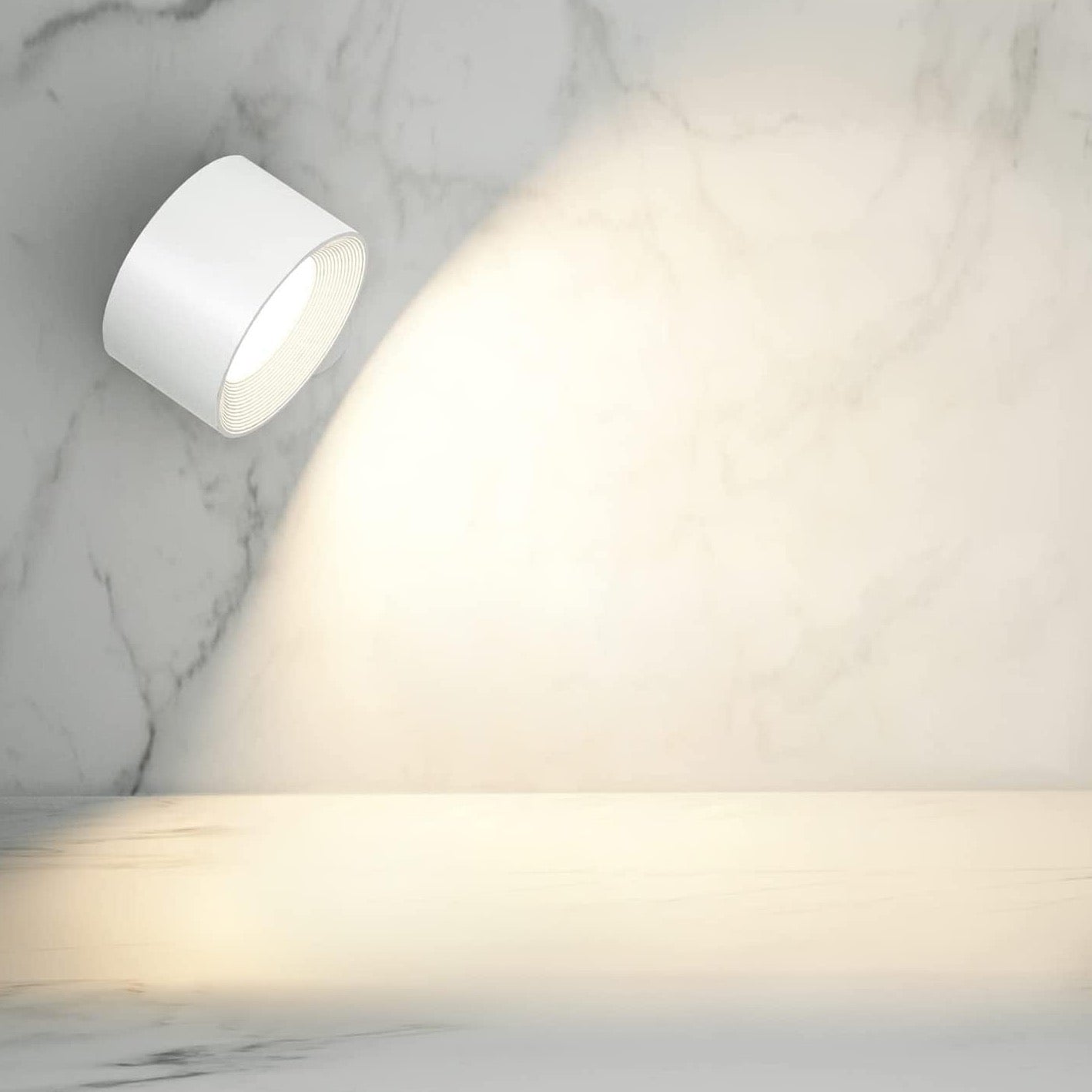Draadloze LED-wandlamp om op te plakken, flexibele wandlamp voor binnen- en buitengebruik