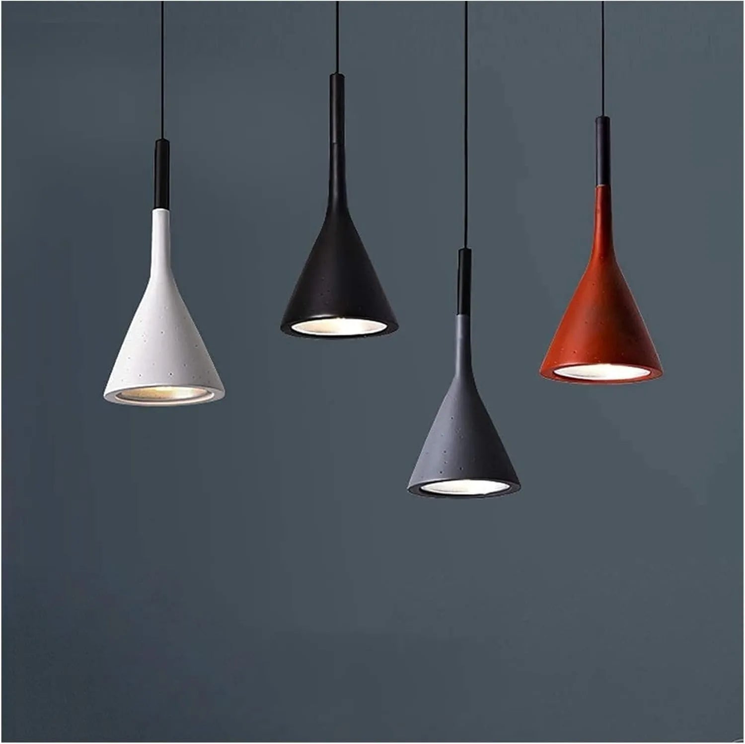 Minimalist Cone Pendant Light for Bedroom