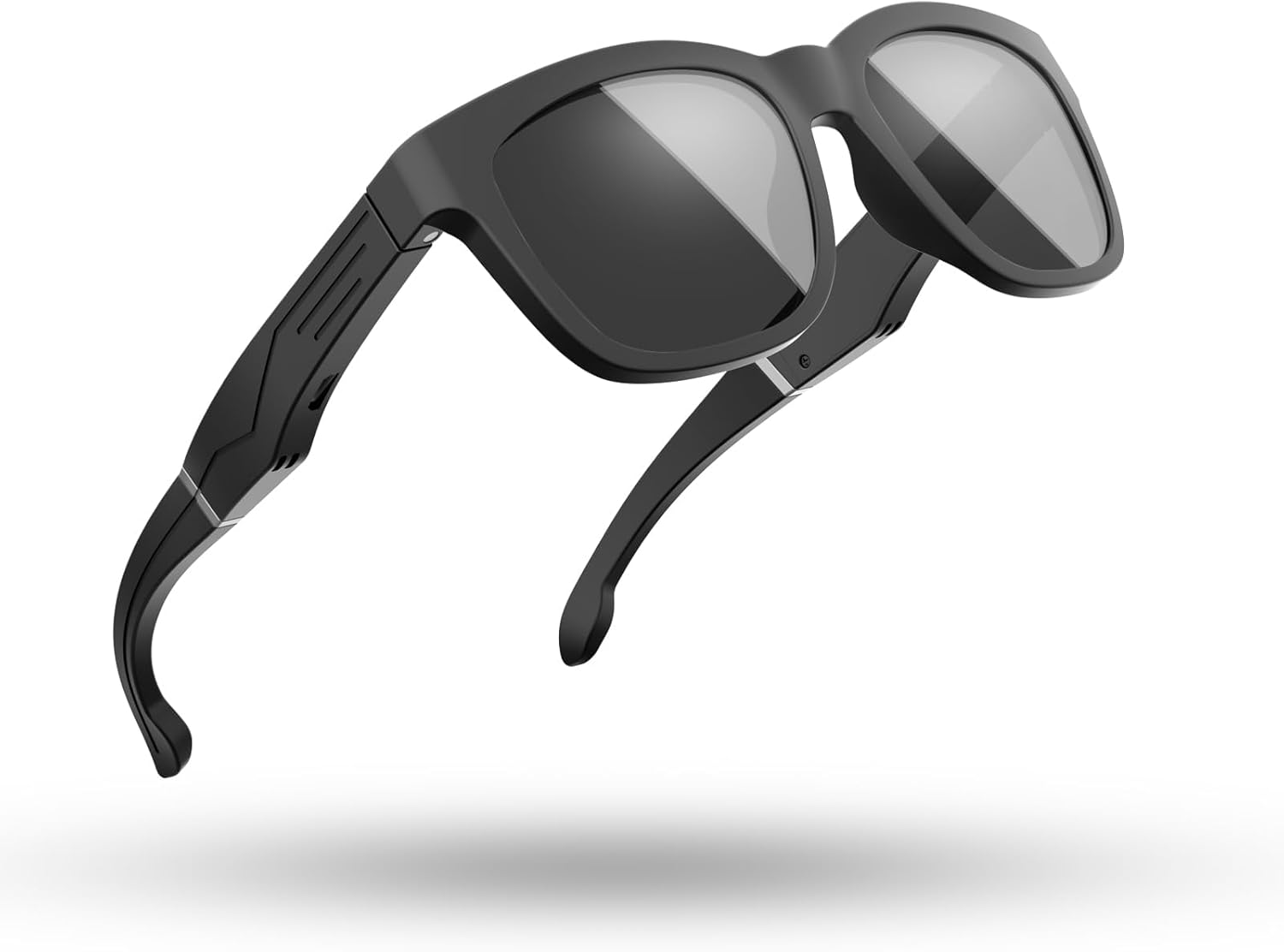 Smart Bluetooth glasses with open ear speakers and blue light filter