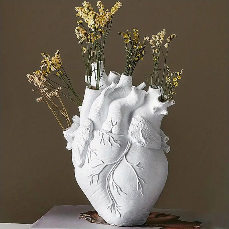 Hartvorm vaas anatomisch ontwerp