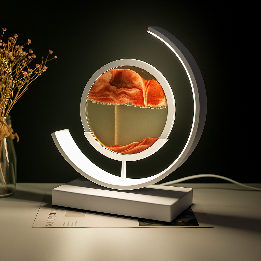 Artistichour hourglass table lamp