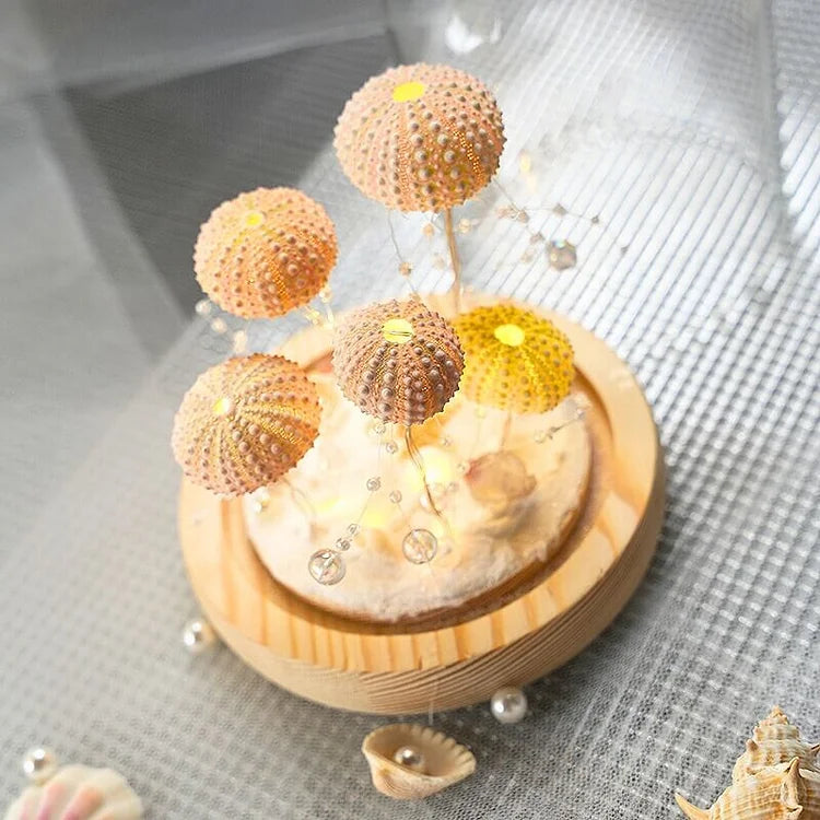 DIY Sea Urchin Bedroom Lamp - Vintage Creative Lamp Kit