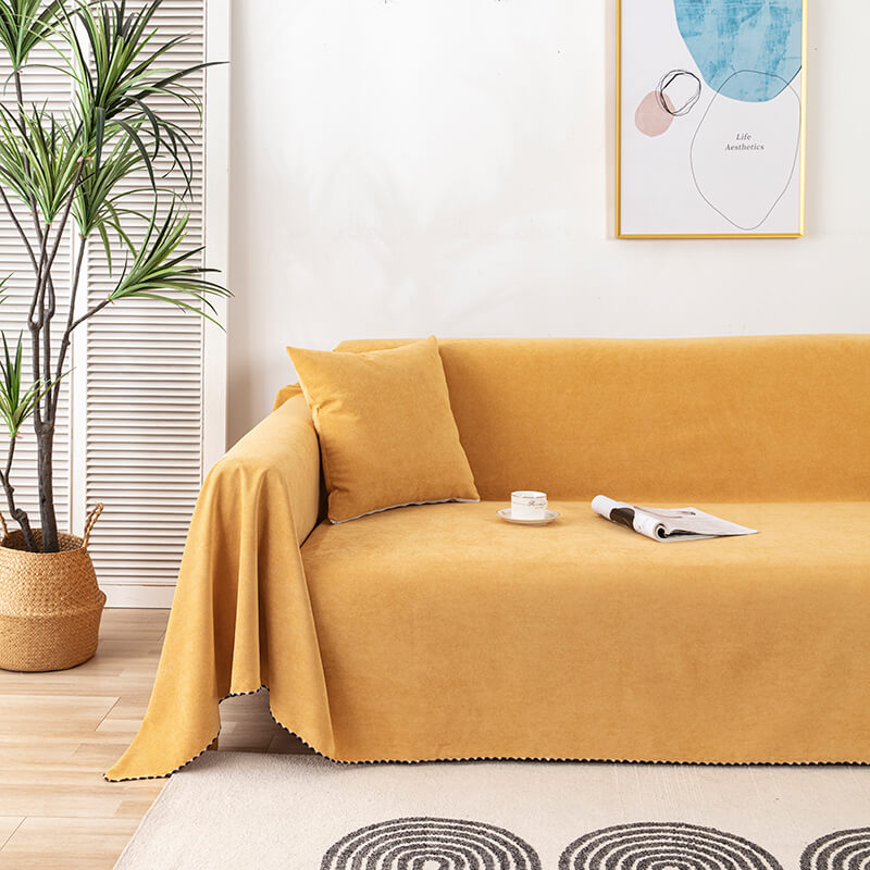 Protective Sofa Cover Blanket – Non-Slip & Washable Couch Cover