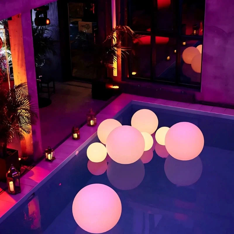 Color-Changing Spherical Garden Light Solar Mood Light