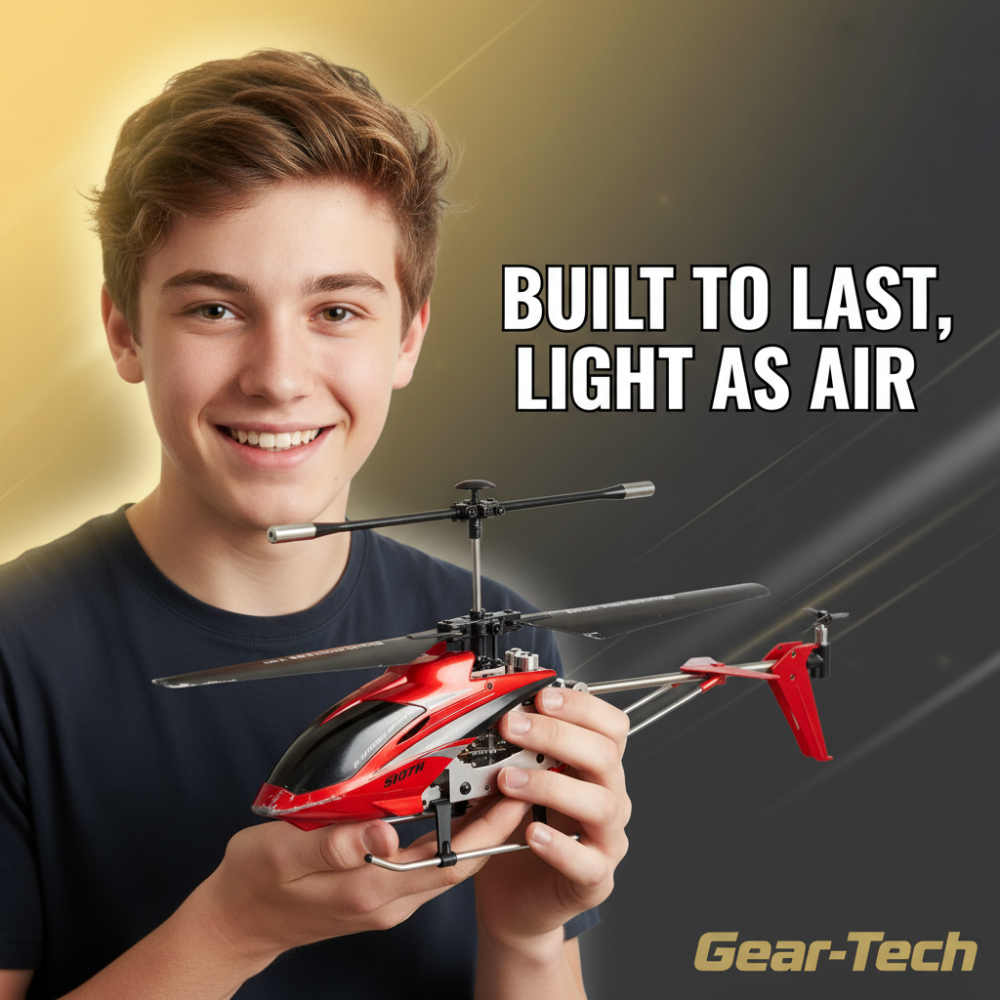 Mini RC Helicopter Indoor Stable Flight Toy with Gyro Control