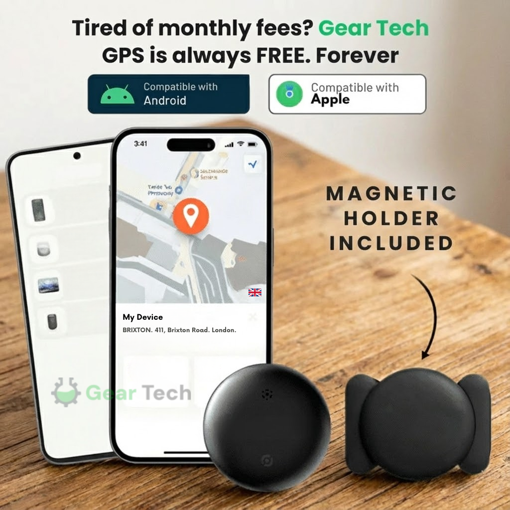 Vehicle GPS Tracker Compact Real-Time Tracking with Zero Monthly Fees