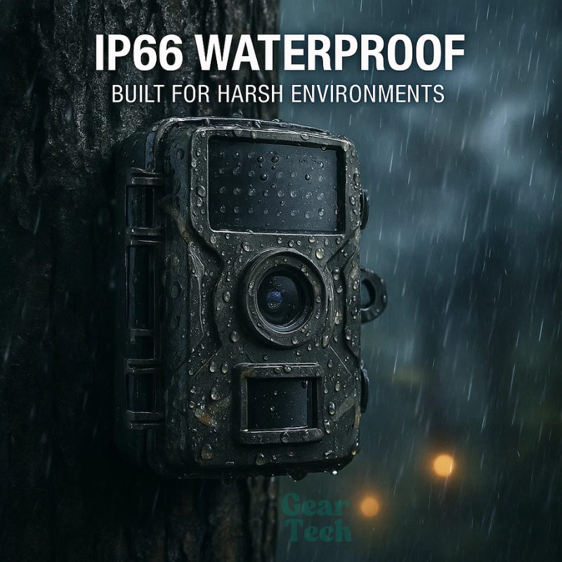 Outdoor Wildlife Camera High-Resolution Day and Night Camera