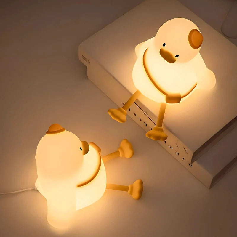 Tap Buddies Table Lamp Light Adorable Touch-Control Bedside Lamp