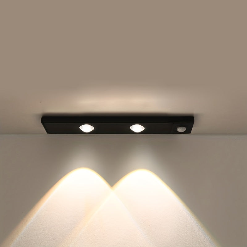 Modern LED Motion Sensor Light Wireless Rechargeable Cabinet Light with Motion Sensor