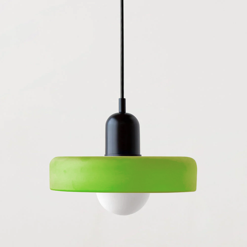 VitraLumo Gekleurde Glaslamp in Bauhaus Stijl