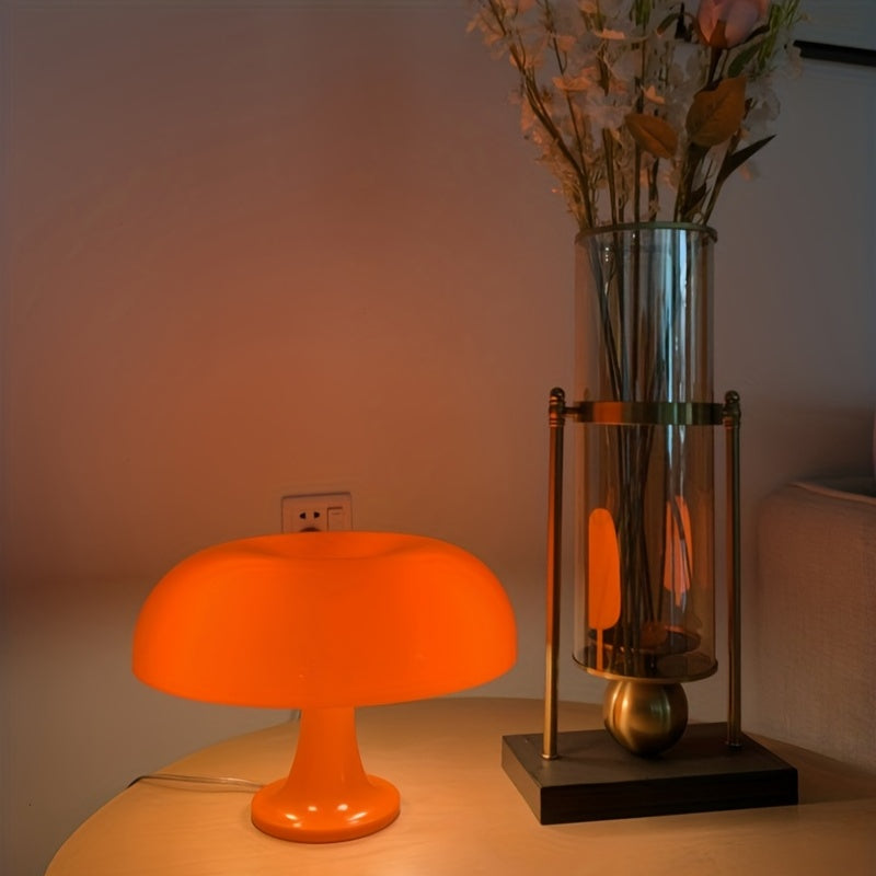 LED Mushroom Table Lamp Modern USB Bedside & Decorative Light