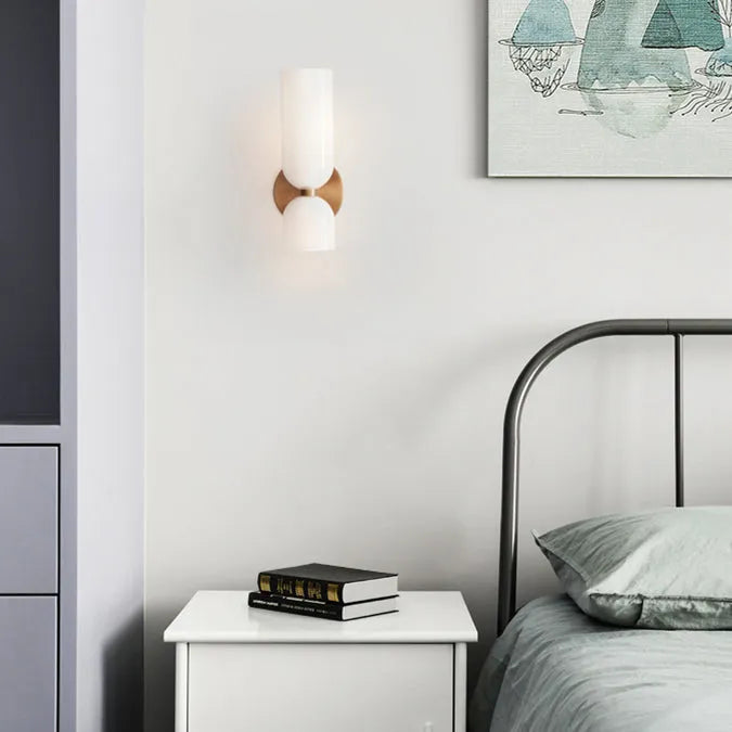 Elegante LED-wandlamp met dubbele bol