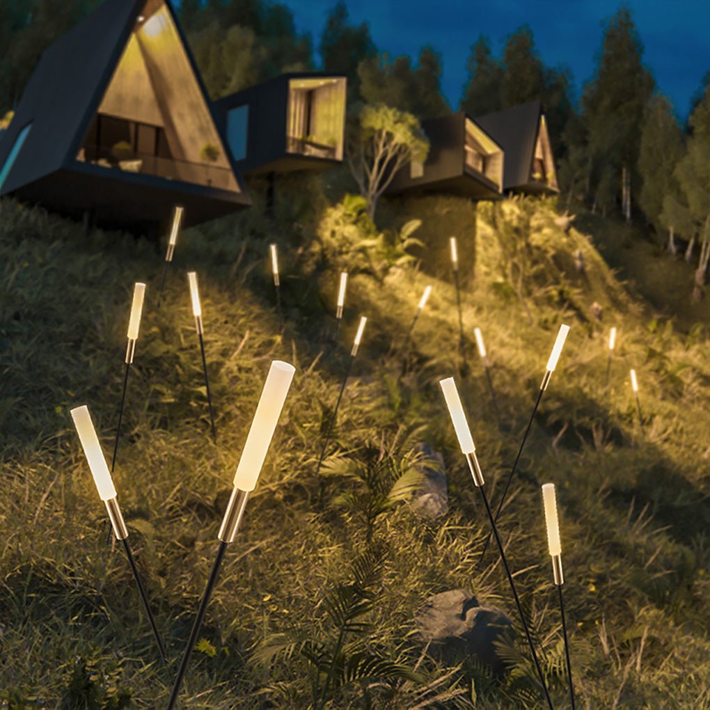 LumoReed Solar Tuinverlichting in Rietdesign