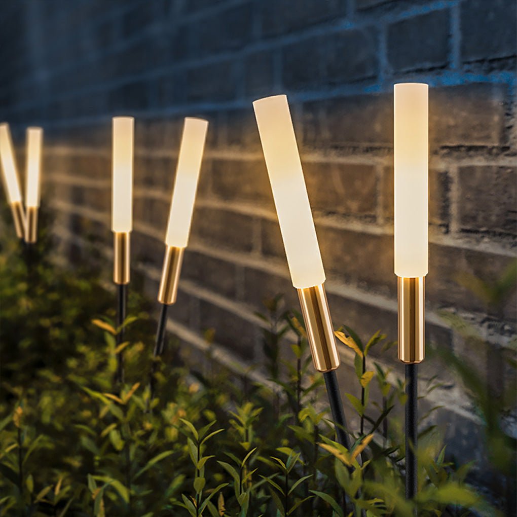 LumoReed Solar Tuinverlichting in Rietdesign