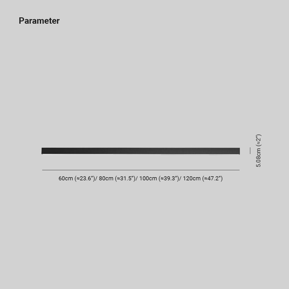 Elegant Modern Linear LED Ceiling Light for Living Room