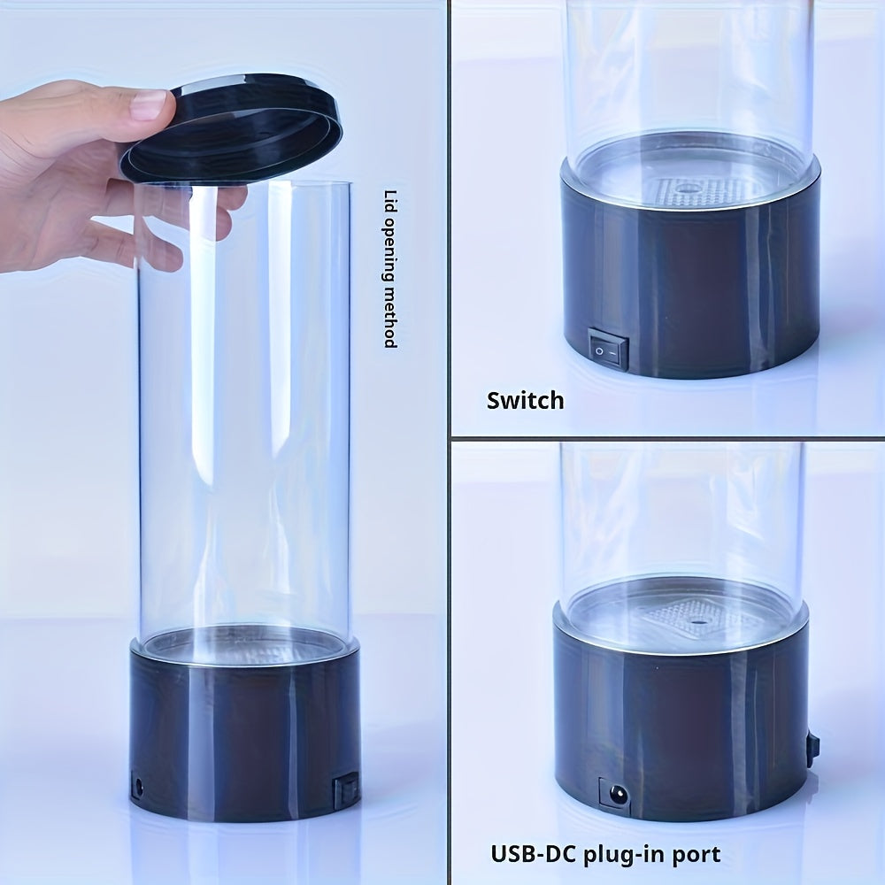 Colorful LED Lava Lamp in Jellyfish Effect USB Table Lamp