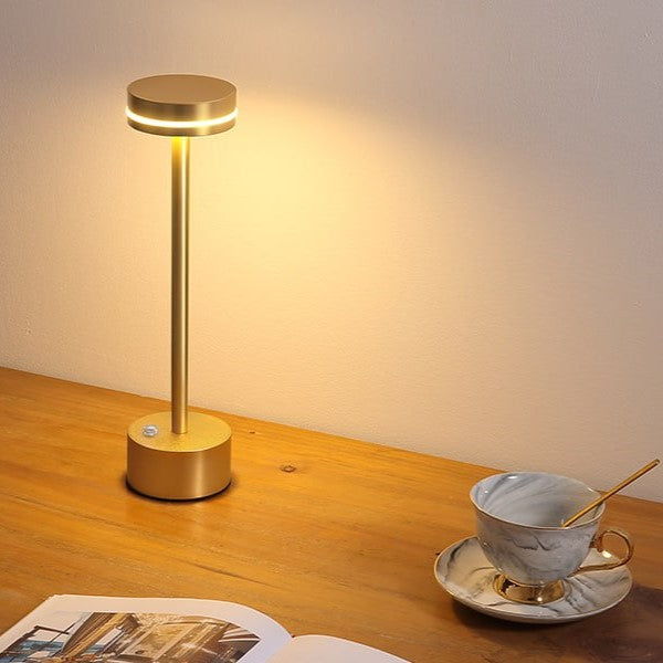 Cosmic Elegance Cordless Table Lamp Portable Rechargeable LED