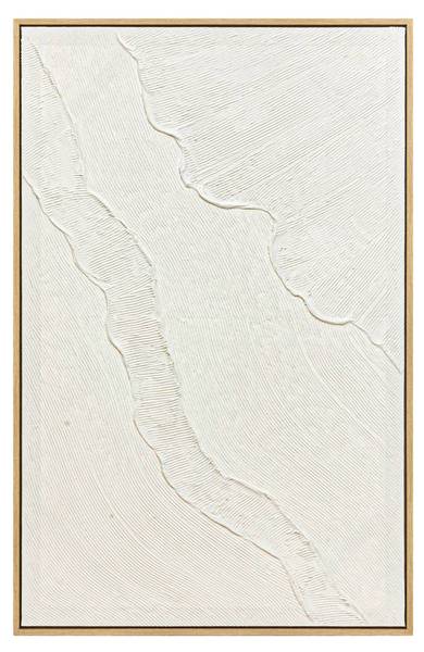 Kohana 3D Wanddecoratie Wit