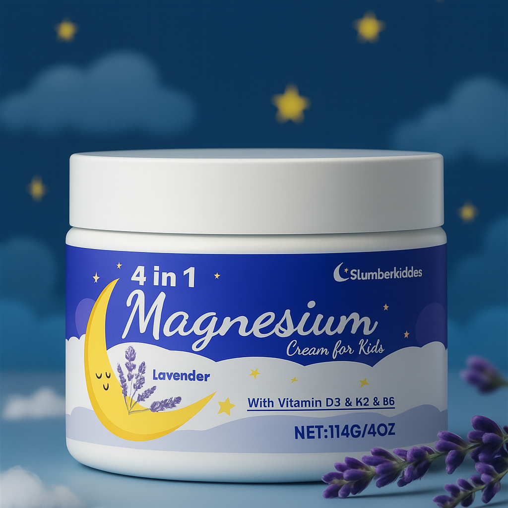Children Bedtime Relaxing Cream Lavender Sleep Support Formula