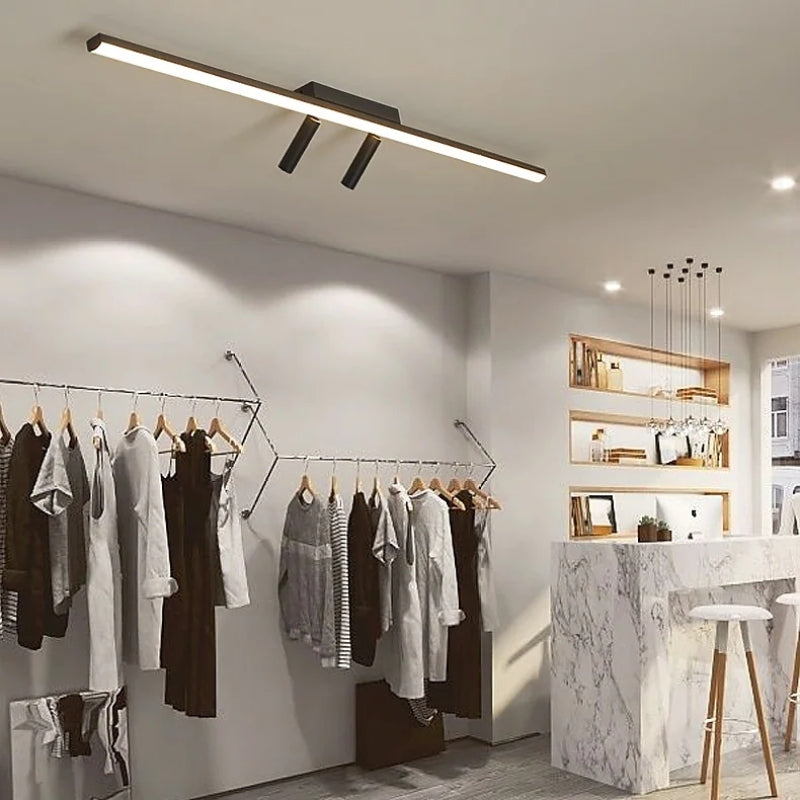 Haney Minimalist LED Ceiling Spotlight Adjustable Linear Flush Light