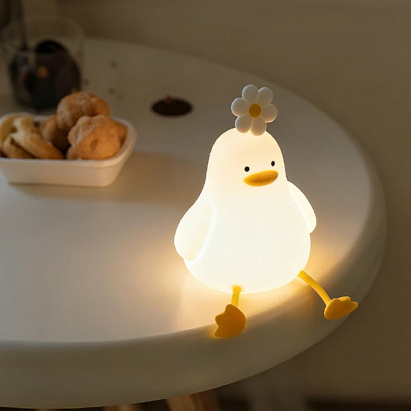 Tap Buddies Table Lamp Light Adorable Touch-Control Bedside Lamp