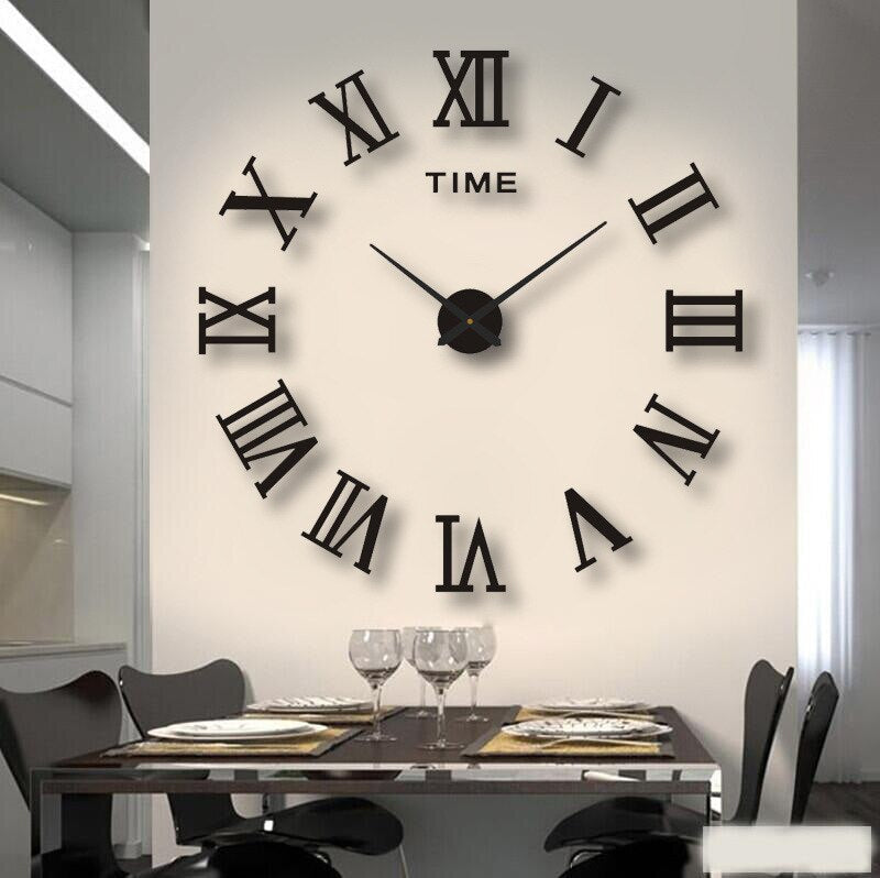 Creative Design Wall Clock Stylish Quartz Home Décor
