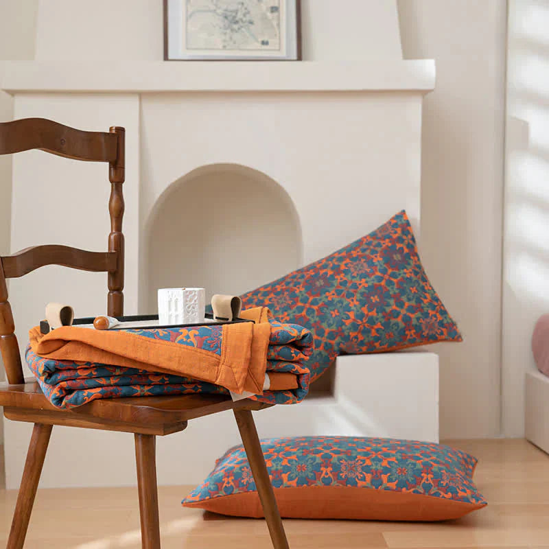 Wendequilt met patroon in laagjesstructuur