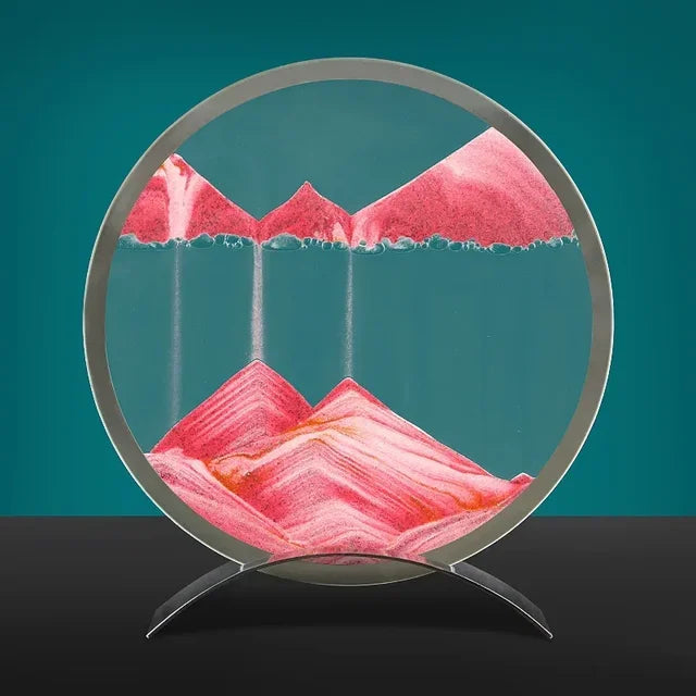 Dynamic sand moving sand art lamp