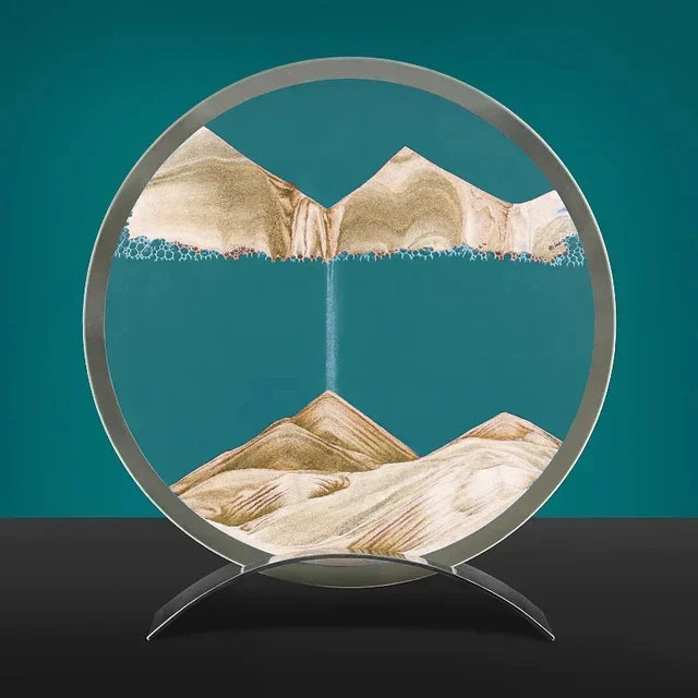 Dynamic sand moving sand art lamp