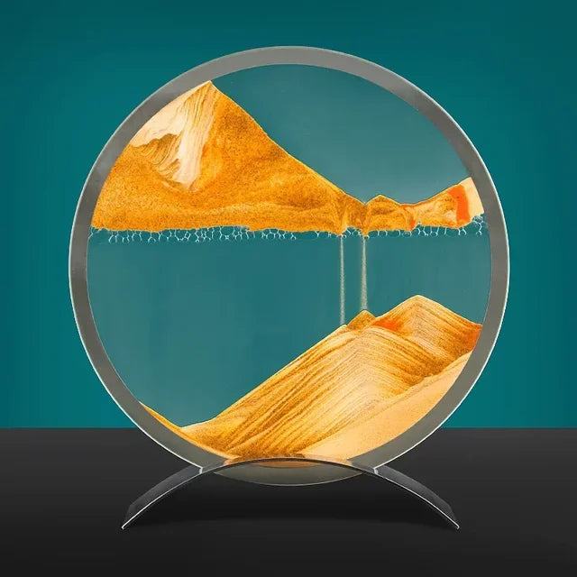 Dynamic sand moving sand art lamp