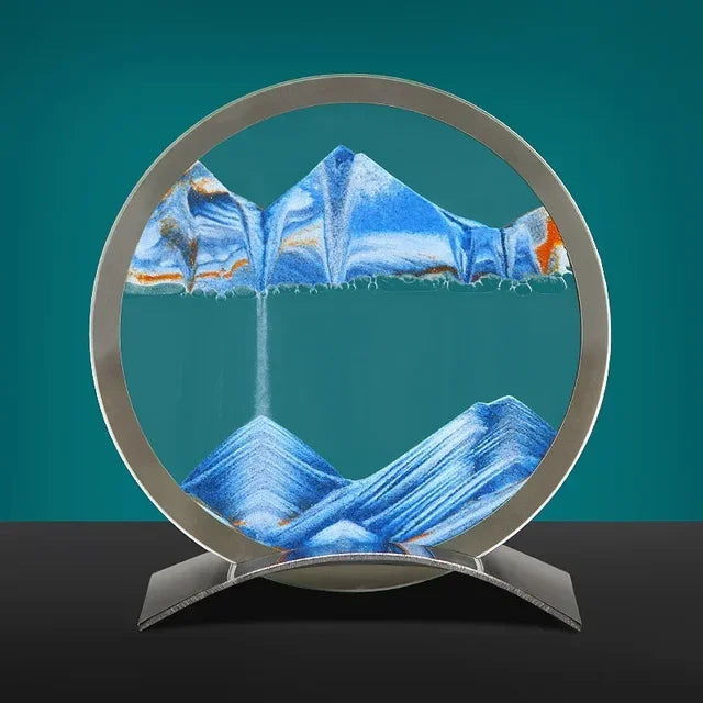 Dynamic sand moving sand art lamp