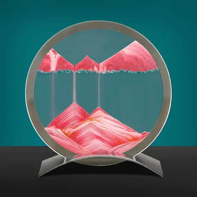 Dynamic sand moving sand art lamp