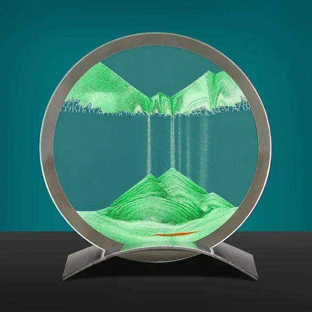 Dynamic sand moving sand art lamp