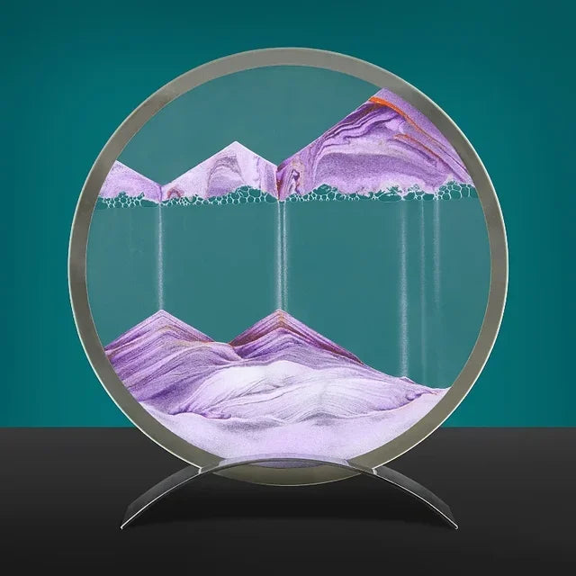 Dynamic sand moving sand art lamp