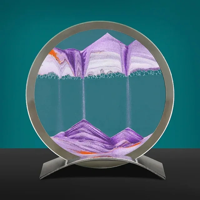 Dynamic sand moving sand art lamp