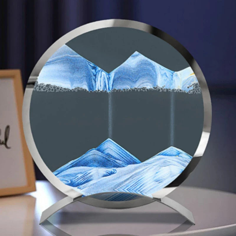 Dynamic sand moving sand art lamp