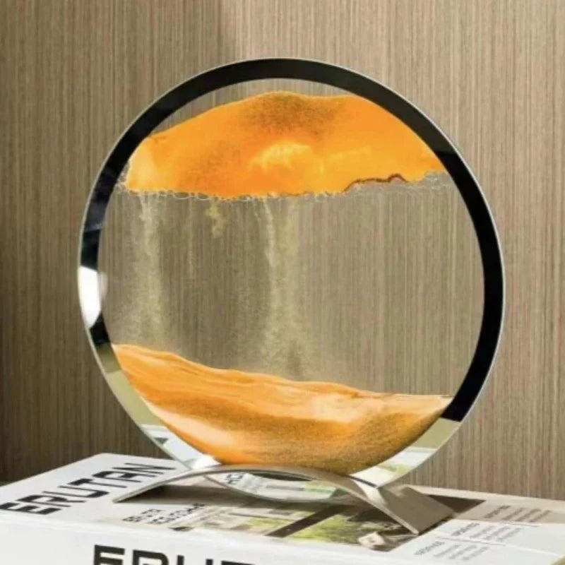 Dynamic sand moving sand art lamp