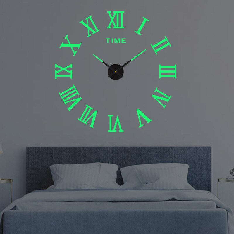 Creative Design Wall Clock Stylish Quartz Home Décor