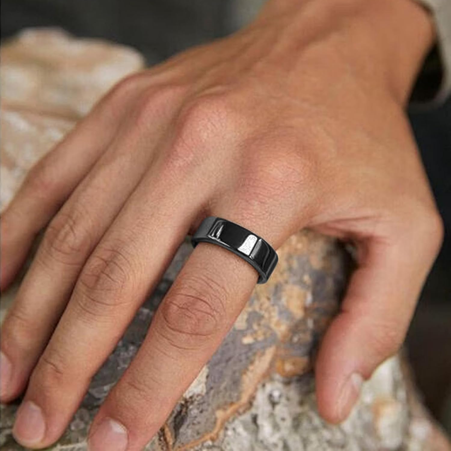 Health ring with sleep analysis and heart rate measurement