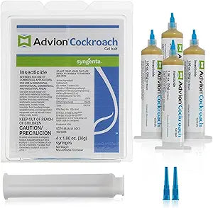 Cockroach Control Gel Bait Fast-Acting Non-Toxic Pest Solution