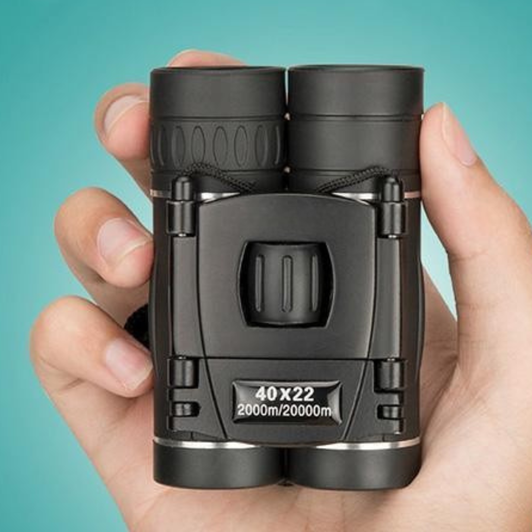 HD Compact Binoculars for Long Range Outdoor Viewing