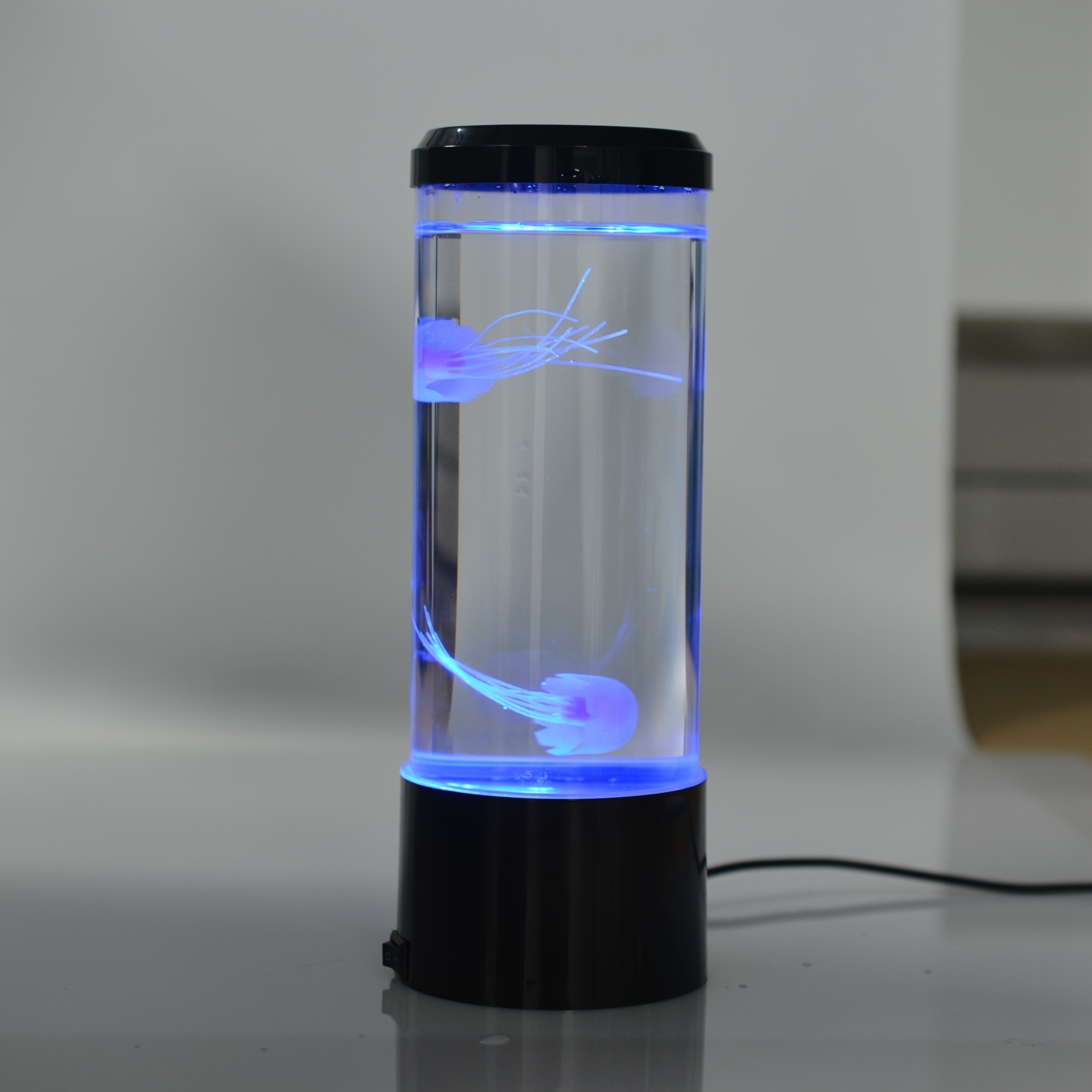 Colorful LED Lava Lamp in Jellyfish Effect USB Table Lamp