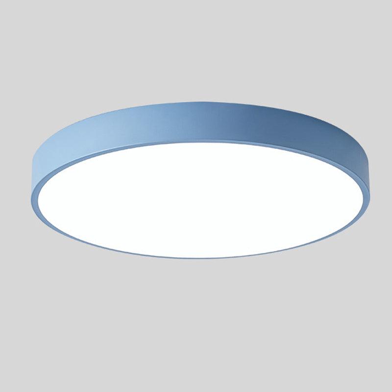 Minimalist Modern Round LED Flush Ceiling Light
